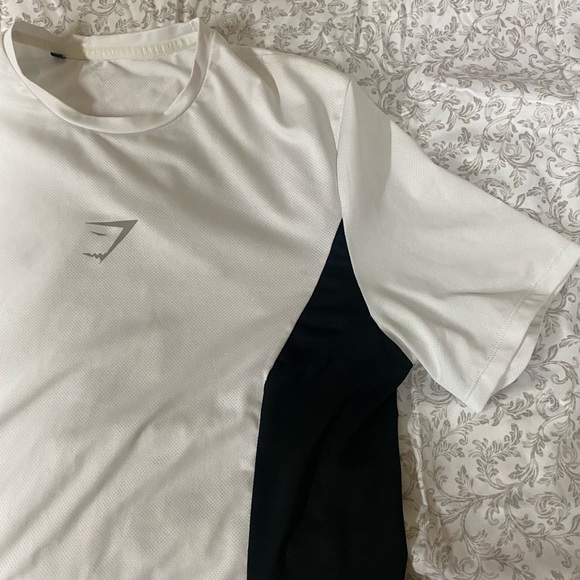 Gymshark Other - Gymshark White Workout Tee Dri Fit